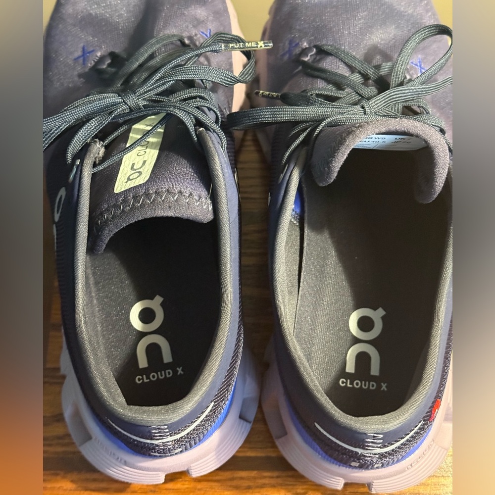 On Running On Cloud X3 Midnight/Heron Women’s size 9 - Picture 6 of 12